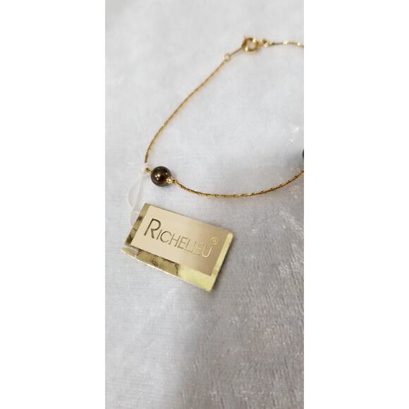 Richelieu goldtone 6" bracelet 1.1586 - Picture 3 of 4